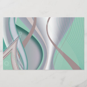 Abstracte chocolademunt tornado briefpapier