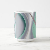 Abstracte chocolademunt tornado koffiemok (Center)