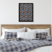 Abstracte Chroma Bloem Canvas Afdruk (Insitu (Slaapkamer))