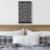 Abstracte Chroma Bloem Canvas Afdruk (Insitu (Slaapkamer))