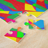Abstracte chunky art top sport Kinder Legpuzzel (Zijkant)