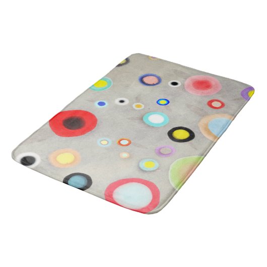 ABSTRACTE CIRCLS BADMAT (Gekanteld)