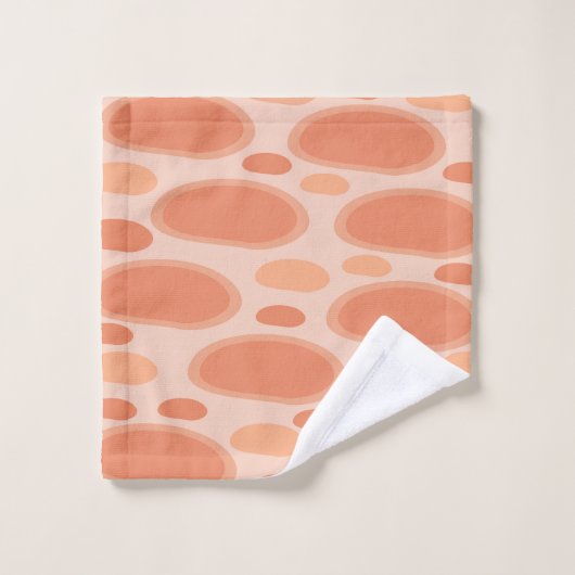 Abstracte cirkel bad handdoek (Wasdoekje)