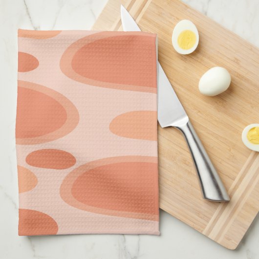 Abstracte cirkel theedoek (Quarter Fold)