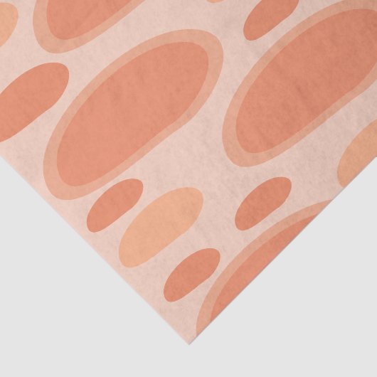 Abstracte cirkel tissuepapier (Detail)