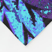 ABSTRACTE CIRKEL WYCINANKI G FLEECE DEKEN (Hoek)