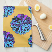 ABSTRACTE CIRKEL WYCINANKI G THEEDOEK (Quarter Fold)