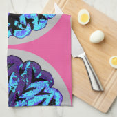 ABSTRACTE CIRKEL WYCINANKI GR. THEEDOEK (Quarter Fold)