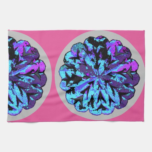 ABSTRACTE CIRKEL WYCINANKI GR. THEEDOEK (Horizontaal)