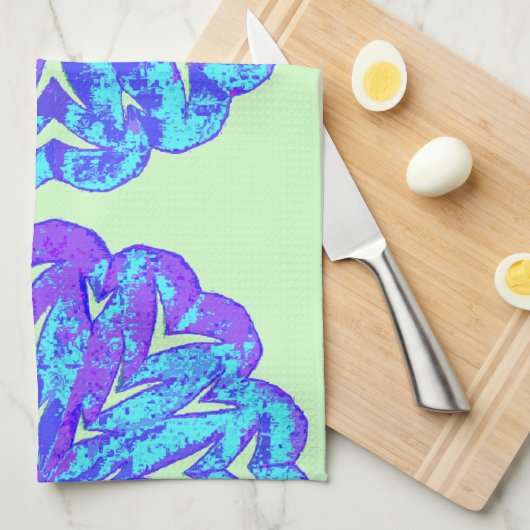 ABSTRACTE CIRKEL WYCINANKI THEEDOEK (Quarter Fold)