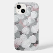 Abstracte cirkelpufjes Case-Mate iPhone case (Achterkant)