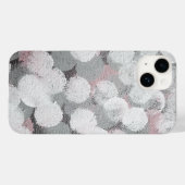 Abstracte cirkelpufjes Case-Mate iPhone case (Achterkant (horizontaal))