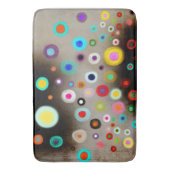 ABSTRACTE CIRKELS BADMAT (Voorkant Verticaal)