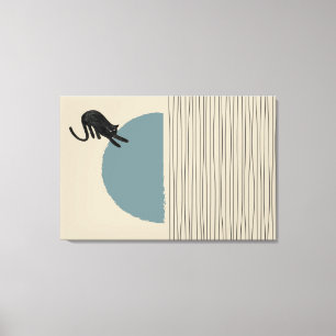 Abstracte cirkels Cat 3 Canvas Print