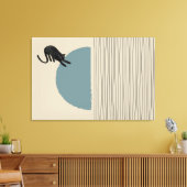 Abstracte cirkels Cat 3 Canvas Print (Insitu (Woonkamer))