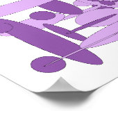 Abstracte cirkels en ovalen poster (Hoek)