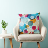 Abstracte Cirkels Home Decor Gift Art Sierkussen (Stoel)