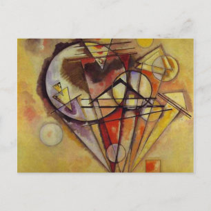 Abstracte cirkels Kandinsky Briefkaart