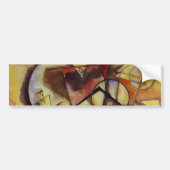 Abstracte cirkels Kandinsky Bumpersticker (Voorkant)