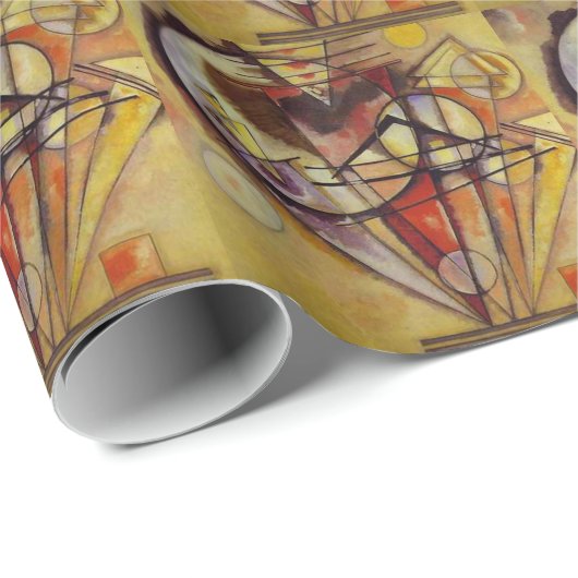 Abstracte cirkels Kandinsky Cadeaupapier (Rol Hoek)