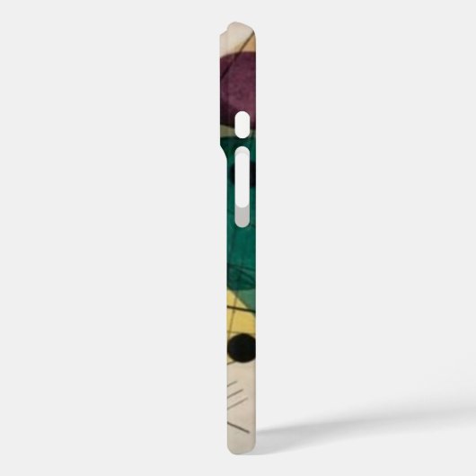 Abstracte cirkels Kandinsky Case-Mate iPhone Case (Achterkant / Links)