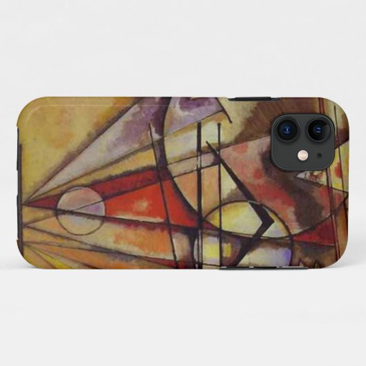 Abstracte cirkels Kandinsky Case-Mate iPhone Case (Achterkant (horizontaal))