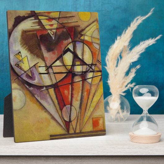 Abstracte cirkels Kandinsky Fotoplaat (Zijkant)