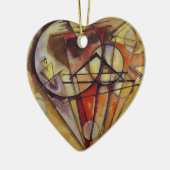 Abstracte cirkels Kandinsky Keramisch Ornament (Links)