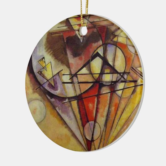 Abstracte cirkels Kandinsky Keramisch Ornament (Links)