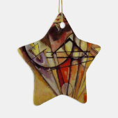 Abstracte cirkels Kandinsky Keramisch Ornament (Rechts)