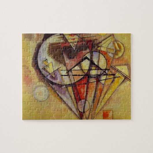 Abstracte cirkels Kandinsky Legpuzzel (Horizontaal)