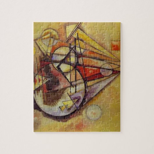 Abstracte cirkels Kandinsky Legpuzzel (Verticaal)