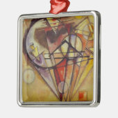 Abstracte cirkels Kandinsky Metalen Ornament (Links)