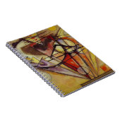 Abstracte cirkels Kandinsky Notitieboek (Rechterzijde)