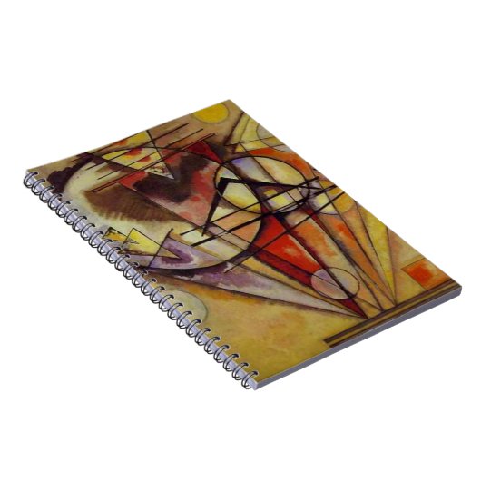 Abstracte cirkels Kandinsky Notitieboek (Rechterzijde)