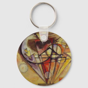 Abstracte cirkels Kandinsky Sleutelhanger