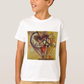 Abstracte cirkels Kandinsky T-shirt (Voorkant)
