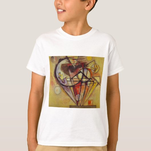 Abstracte cirkels Kandinsky T-shirt (Voorkant)