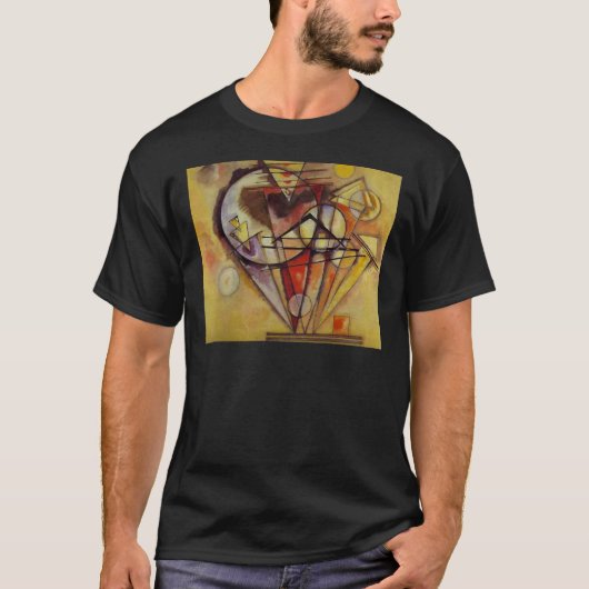 Abstracte cirkels Kandinsky T-shirt (Voorkant)