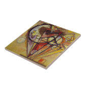 Abstracte cirkels Kandinsky Tegeltje (Zijkant)