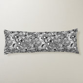 abstracte cirkels kussen (Achterkant)