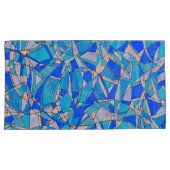 Abstracte cirkels kussensloop (Voorkant-Rechts)