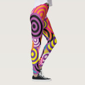 Abstracte cirkels leggings (Rechts)