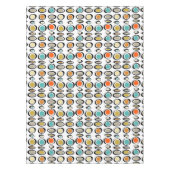 Abstracte cirkels medio eeuw modern tafelkleed (Voorkant)