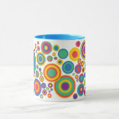 Abstracte cirkels mok (Midden)