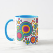 Abstracte cirkels mok (Links)