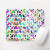 Abstracte cirkels muismat (Met muis)