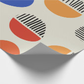 Abstracte cirkels naadloos patroon, achtergrond me cadeaupapier (Hoek)