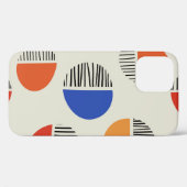 Abstracte cirkels naadloos patroon, achtergrond me Case-Mate iPhone case (Achterkant (horizontaal))
