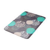 Abstracte cirkels Patroonbadmatten Badmat (Gekanteld)